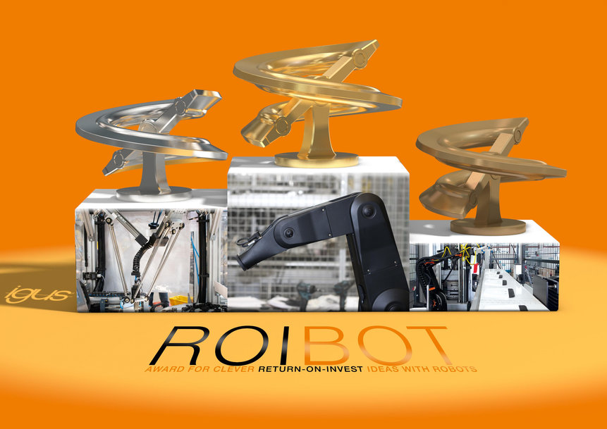 ROIBOT Award: igus cerca applicazioni di robotica low-cost in tutto il mondo